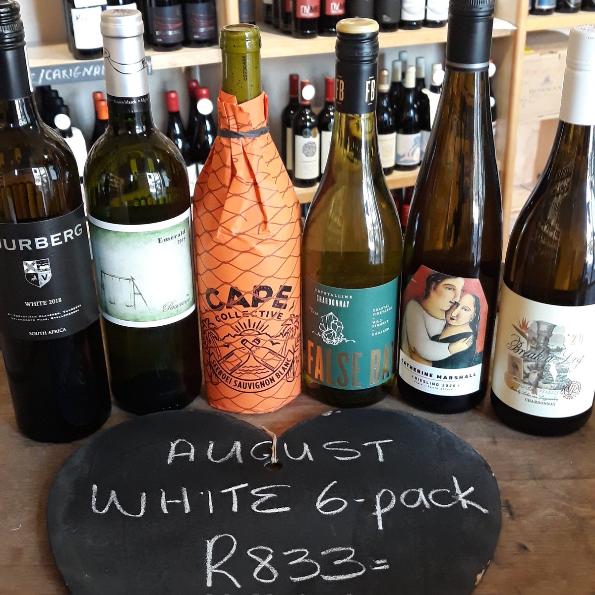 ...and for the white wine lovers, this is the selection for August.
#capewines #vinoprontofinewines