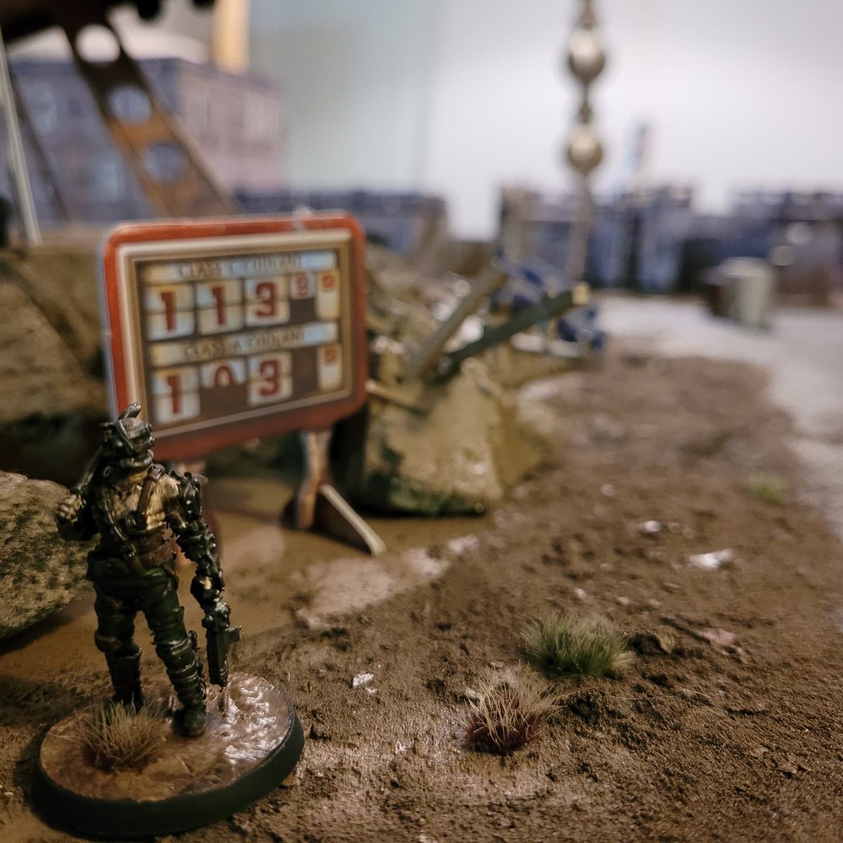 ShaneBaconstrip's tweet photo. Testing out the new camera 

#falloutwastelandwarfare #fallout #modiphiusgames #wastelandwarfare #actionfigurephotography #tabletopgames #tabletopgaming https://t.co/MVUlqpyy1f