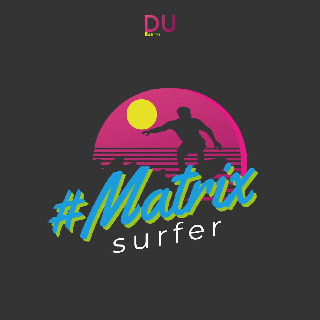 DUPartei's tweet image. Bist #DU ein #MatrixSurfer?

Kannst #DU durch das System gleiten ohne dich beeinträchtigen zu lassen?

#DUPartei