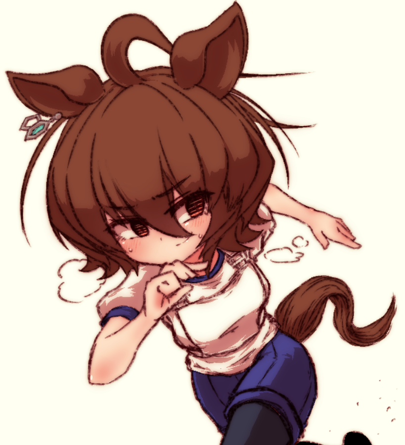 アグネスタキオン(ウマ娘) 「#今月描いた絵を晒そう
とてもタキオン 」|えすけびのイラスト