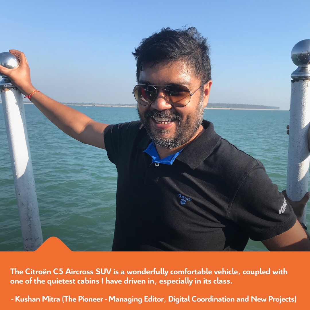 CitroenIndia's tweet photo. Kushan Mitra from The Pioneer got to experience the state-of-the-art comfort of the New Citroën C5 Aircross SUV at the #ComfortClassDrive and his glowing review is a testament.
Thank you, Kushan! #CitroenForComfort #C5AircrossSUV #ComfortClassSUV
(Credits: The Pioneer) https://t.co/OGBhubFDWX