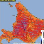 今北海道がヤバイ!？北海道江丹別で最高気温38.4℃を観測する!