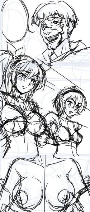 マンガ風イラストのコミッションリクエスト制作中
絵を描くのが久しぶり過ぎて描き方がわからないw
あとキャラが似ない😓 