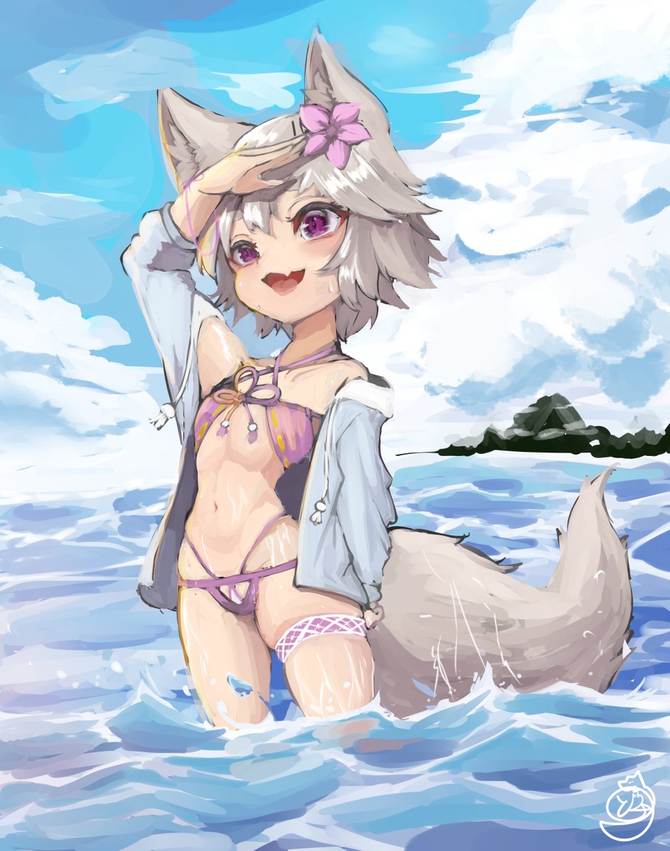 #今月描いた絵を晒そう 
今月は背景とか多め🦊 