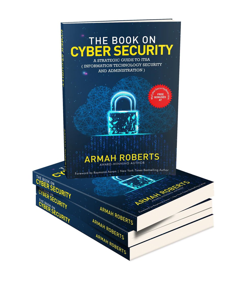armahroberts's tweet photo. I’m the Author of the upcoming book on Cyber Security… https://t.co/2znWTJm6nI