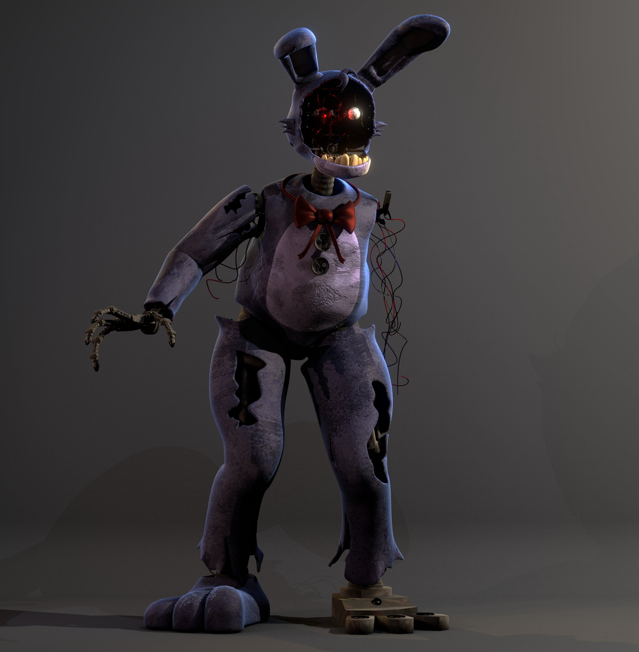 Ig now would be the perfect time to show my Withered Bonnie mod