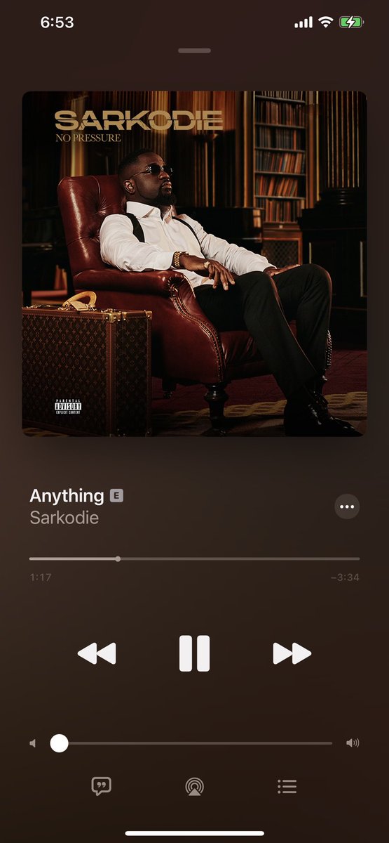 sarkodie's tweet image. Early morn ziikimedia.lnk.to/no-pressure