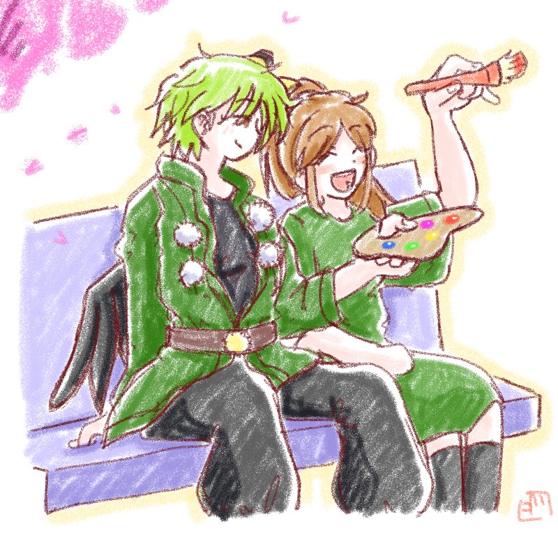 Ew3m Odaibako Ew T Co Iwsigu4ejt 春を感じるイラストをおねがいします ごめ 夏になっちゃった これでgw分はラスト