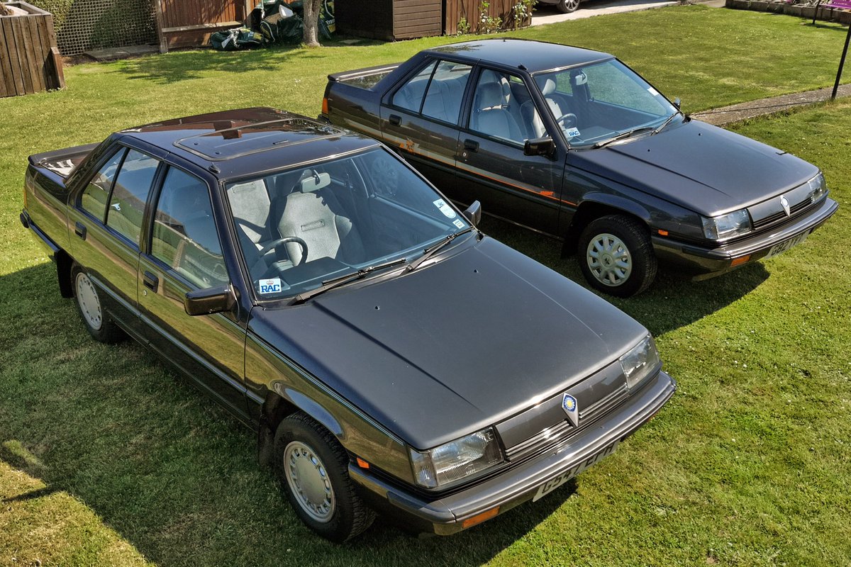 joncoupland's tweet photo. Be right back ... just taking these two for a spin to the Festival Of The Unexceptional hosted by @HagertyUK - Wish us luck!#proton #classiccar #malaysia #protonsaga #sagauk #protonuk #protonukspec #concourse #museumsaga https://t.co/pEryIgkZKM
