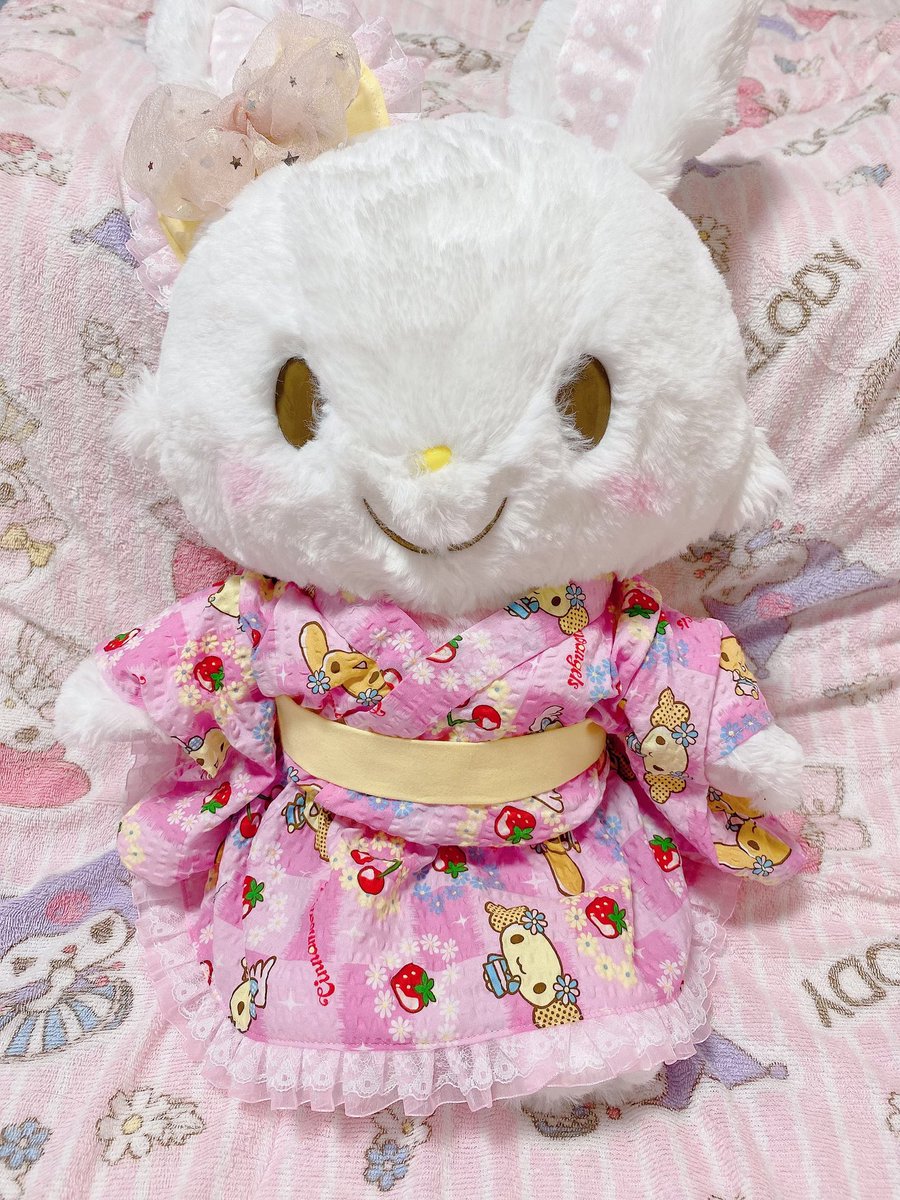 RT @komomojam: シナモエンジェルスの布でメルちゃんの浴衣と浴衣