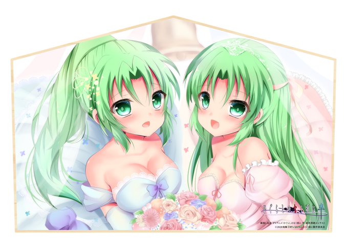 #ひぐらしチャレンジ絵馬コン
魅音と詩音がずっと笑顔でいられますように🌟 