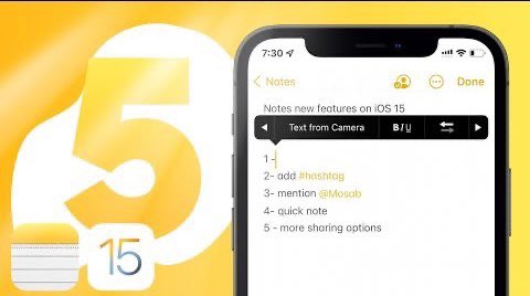 360_apple's tweet photo. In iOS 15 you have more 5 Hidden Features in Notes app that will help organize your Notes 🔥😎 https://t.co/rvPnXN9137
#iphone #Apple #tech #technology #news #ios15 https://t.co/eMqOFXb707