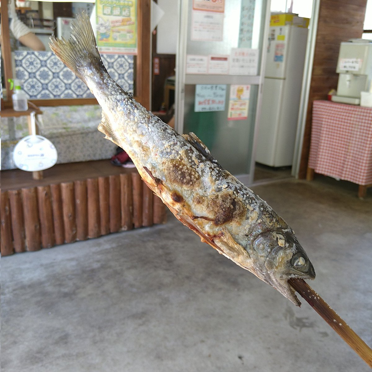 あまごの塩焼き