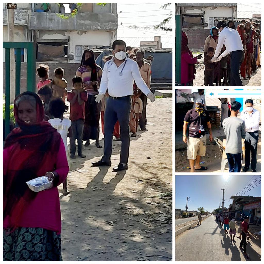 ProfCongHaryana's tweet photo. AIPC Haryana, Faridabad chapter members distributing food during Lockdown. 

#FourYearsOfProgress #ProfessionalForProgress https://t.co/3LDp7z3XJW