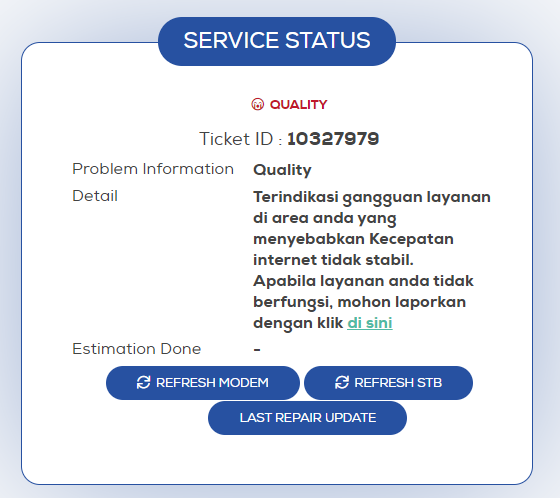 VincentiusCA's tweet photo. @FirstMediaCares dari hari Rabu belum bisa internetnya. tolong segera ditindaklanjuti. Terima kasih. https://t.co/nqYhmsZxGT