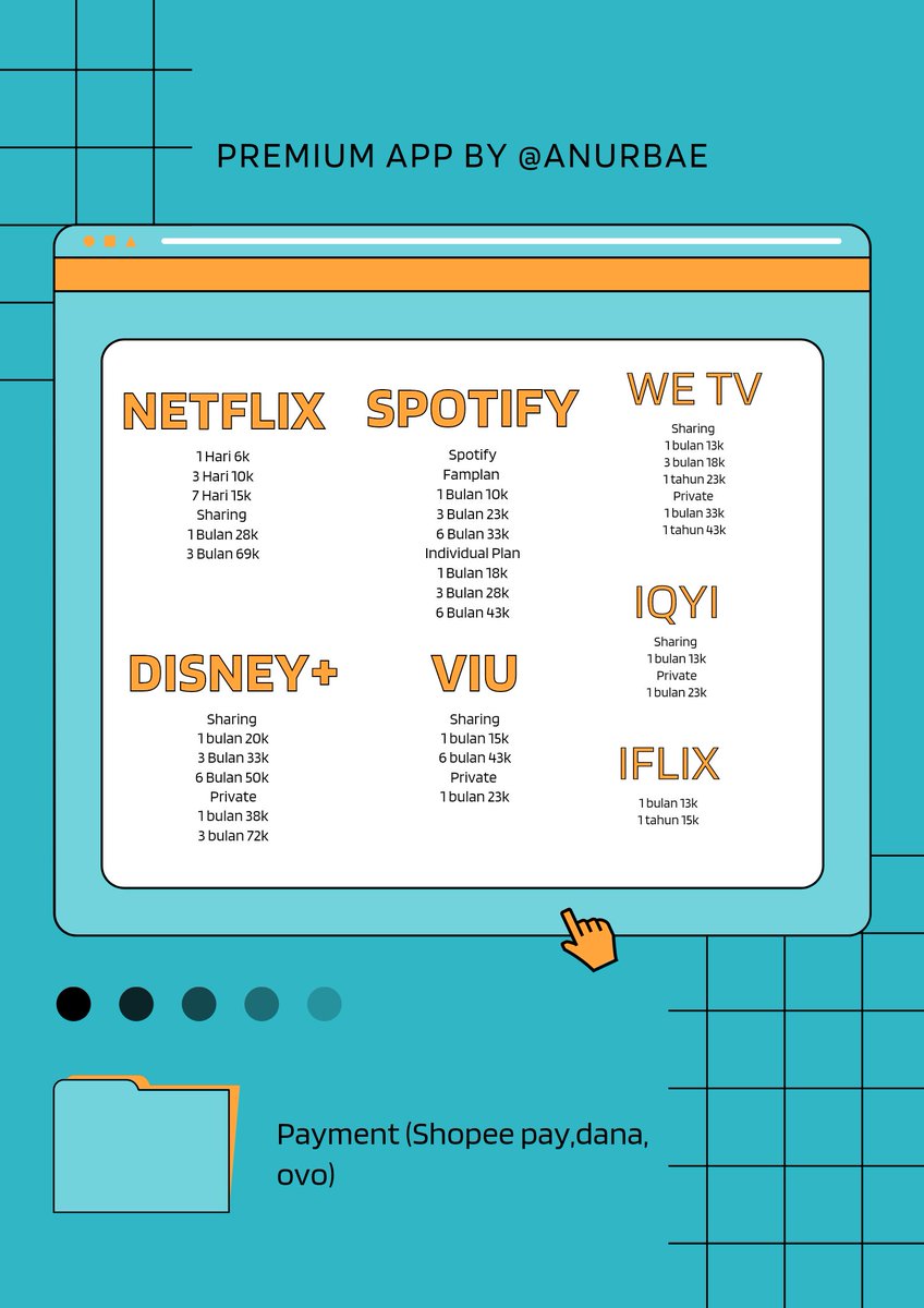 Kajey's 一 ᴡʀɴ || JUAL NETFLIX tweet media