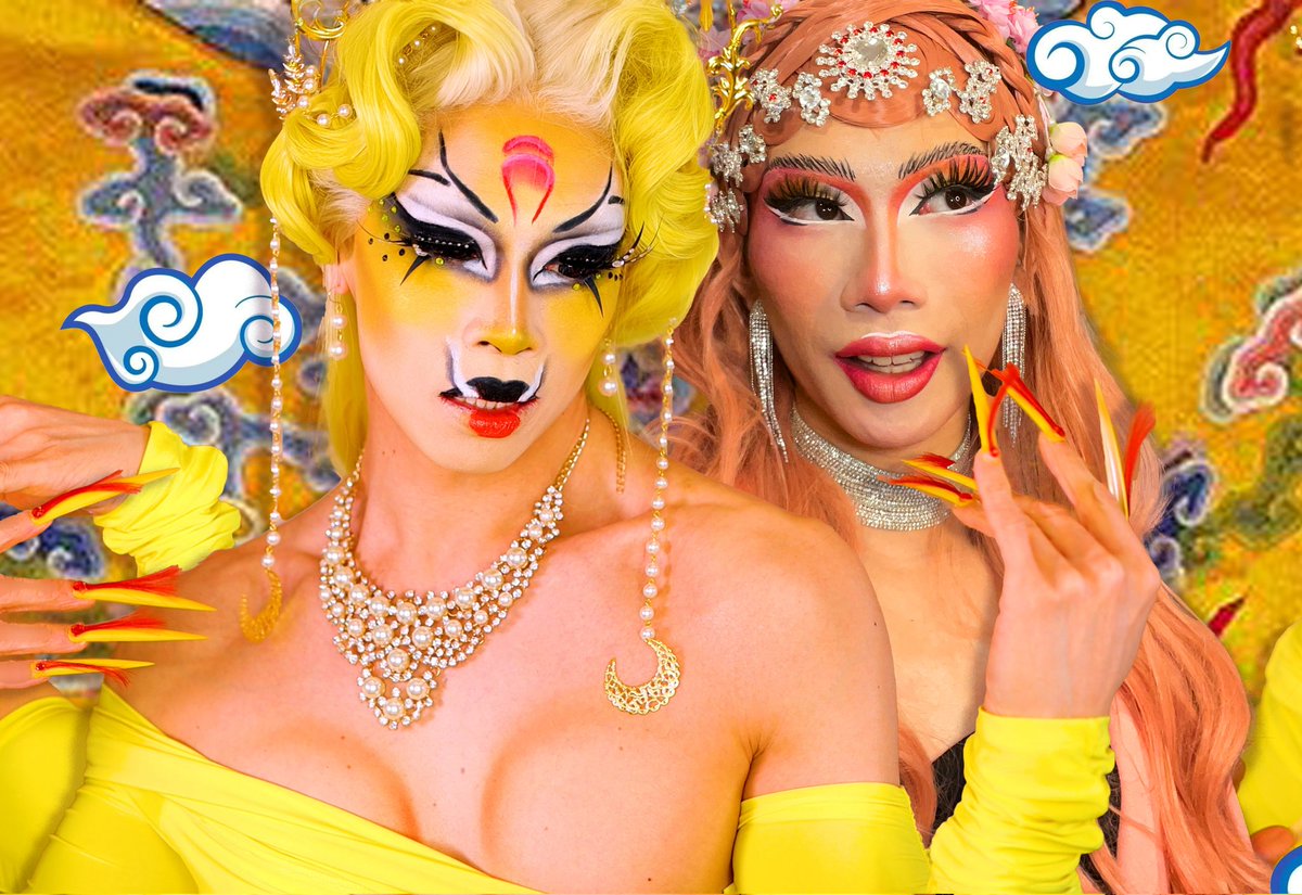 VWondersnatch's tweet photo. Have you seen my collab with @theoperatang?

We do Chinese Opera look will discussing a whole bunch of stuff... and how we would represent Singapore on if we ever got on @RuPaulsDragRace #DragRace #DragRaceThaiFans #dragqueens #chineseopera https://t.co/YvwbVdLMm7