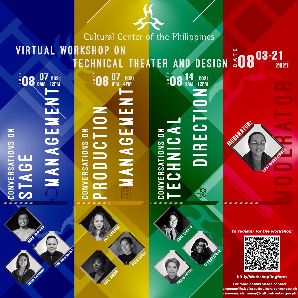 TheCCPofficial's tweet photo. Limited slots only!
The Conversations - August 7 & 14
ExperTalks - August 17 & 19
For registration and complete details, click the link below or scan the QR code on the digital poster.
https://t.co/DsDXYE3vbe
#CCPWorkshop
#CCPWorkshops2021
#CCPOnline https://t.co/hIRg5oOUpr