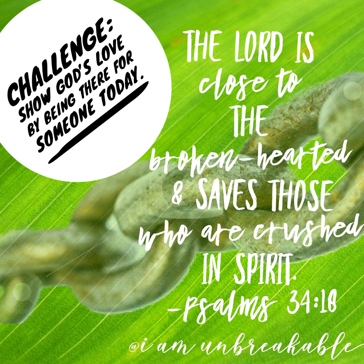 cmazariegosa's tweet photo. Psalms 34:18 The Lord is close to the broken-hearted & saves those who are crushed in spirit.
Challenge: Show God's love by being there for someone today.
#love #godslove #godsloveneferfails #momboss #mombosslife #unbreakable #singlemom #goals #singleparent #mompreneuer https://t.co/icJumZUflO