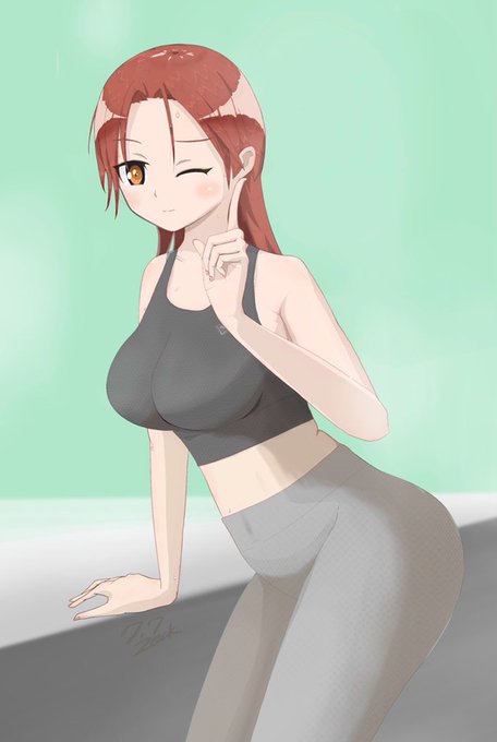 #今月描いた絵を晒そう
ラクガキ含めて2枚...衣服にてるのはヒミツです 