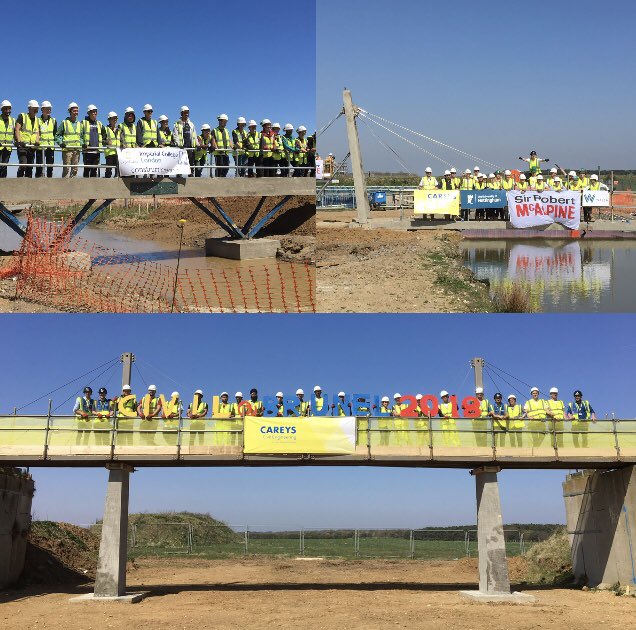 @TimmyMallett No, sorry. The best bridges are those built at #Constructionarium, where the students are #puttingtheoryintopractice. #emergingtalent Here’s a few pictures.