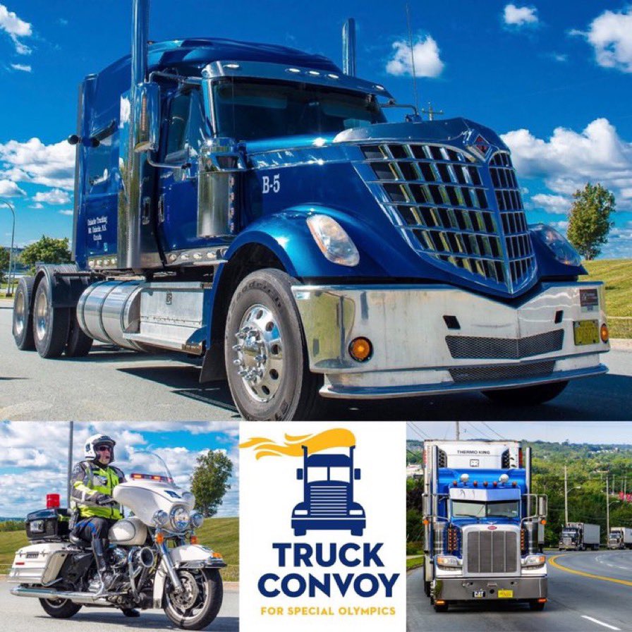 Just 7 more weeks until we see these #bigrigs with #bighearts rolling out the #truckconvoy “road” carpet <a href="/truckconvoyns/">Truck Convoy N.S.</a>. Join us Sept 18 @CFBShearwater for our largest fundraiser for the athletes <a href="/SpecialONS/">Special Olympics NS</a>, w/ partners <a href="/NSLETR/">NS LETR</a> <a href="/HfxRegPolice/">Halifax_Police</a> 🏍🚨🚓🚚🚛🚚🚛