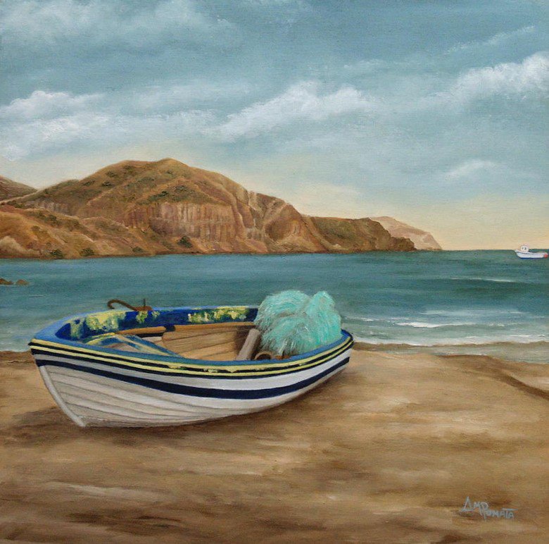 Ángeles M. Pomata (@ampomata) on Twitter photo This is my painting "Aground From The Shore". You can check it out here: fineartamerica.com/featured/agrou… #art #arte #artlovers #kunst #oilpainting #ArtistOnTwitter #seascape #sailing #sea #shore #beach #beachlife #fishing #artprints #boat #repost #summer #Spain #Almería #Níjar This is my painting "Aground From The Shore". You can check it out here: fineartamerica.com/featured/agrou… #art #arte #artlovers #kunst #oilpainting #ArtistOnTwitter #seascape #sailing #sea #shore #beach #beachlife #fishing #artprints #boat #repost #summer #Spain #Almería #Níjar
