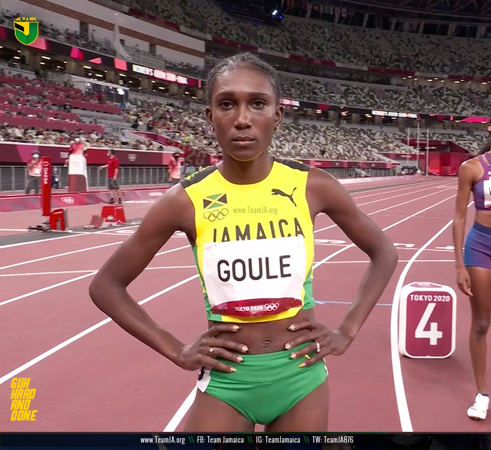 TeamJA876's tweet photo. Comfortable WIN for Natoya Goule 🇯🇲 in the Women's 800M Semifinal 1 with a time of 1:59.57. 🔥🔥🔥🔥🔥🔥🔥
#TeamJamaica #GuhHaadAndDone https://t.co/zCiVgyXBOy