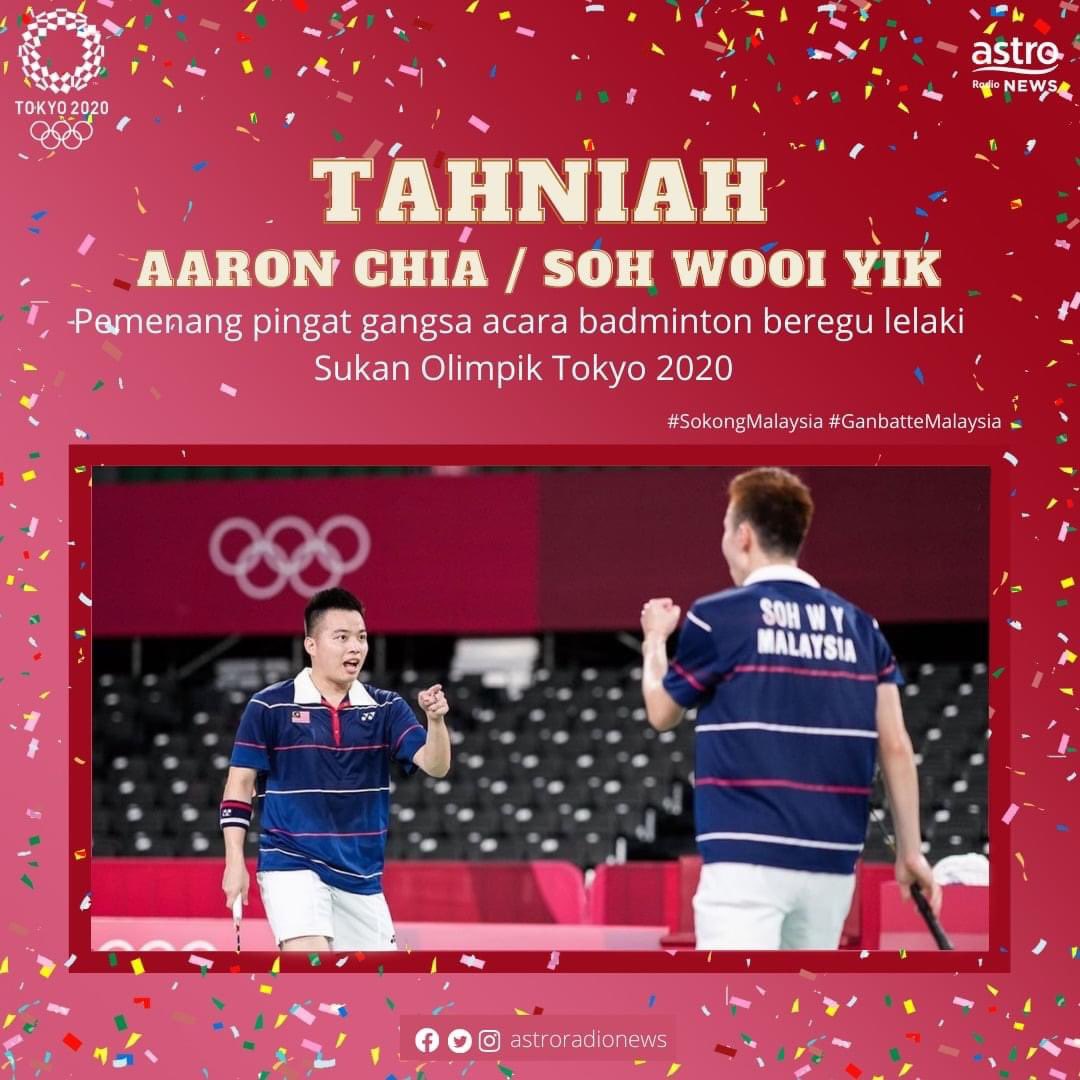Olympics 2021 badminton malaysia Badminton Asia