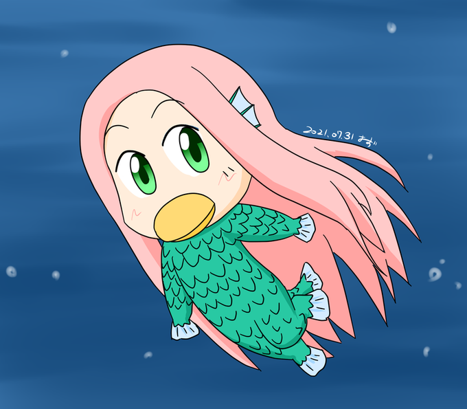 水棲生物のtwitterイラスト検索結果 古い順