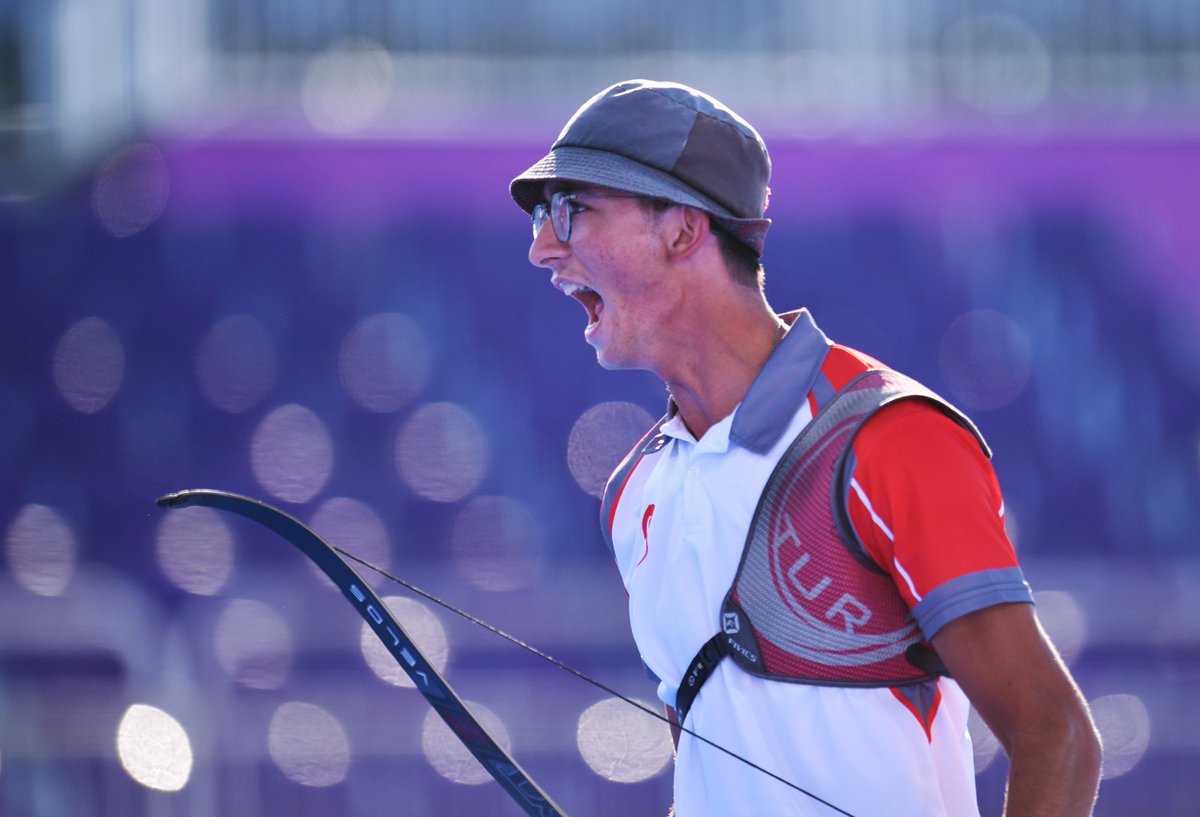 demarkesports's tweet photo. #Tokyo2020 

🇹🇷 Milli okçumuz Mete Gazoz, finalde İtalyan Mauro Nespoli'yı 6-4 mağlup ederek altın madalya kazandı! https://t.co/ICrDHw3rhQ