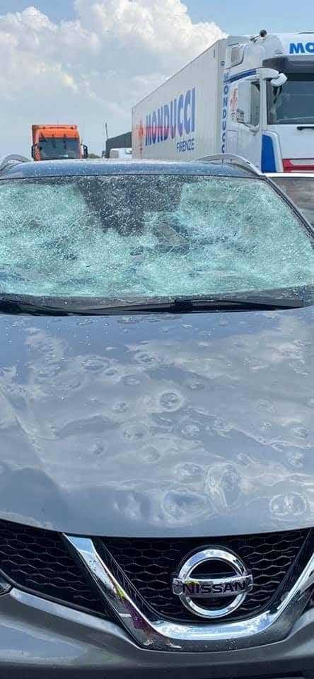 severeweatherEU's tweet photo. Some more photos of giant destructive hail near Parma, Italy on July 26th. Thanks to Alice Besagno for the report. Posted with permission. https://t.co/zskChY1H7H