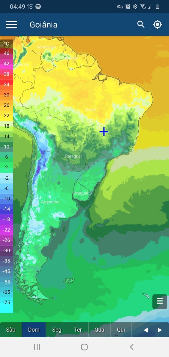 O frio intenso vai perdendo força nas próximas 72 horas. As tardes serão mais quentes. Mas ainda há condições de geadas no sul, baixadas de parte do sudeste, sul de Minas Gerais, Mantiqueira e pontos altos da Serra do Mar. Geadas de baixadas são propícias no sudeste brasileiro.