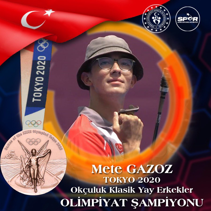 🇹🇷 METE GAZOZ OLİMPİYAT ŞAMPİYONU 🥇