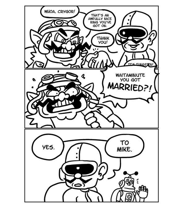 WarioWare: Get Crygor and Mike Together 