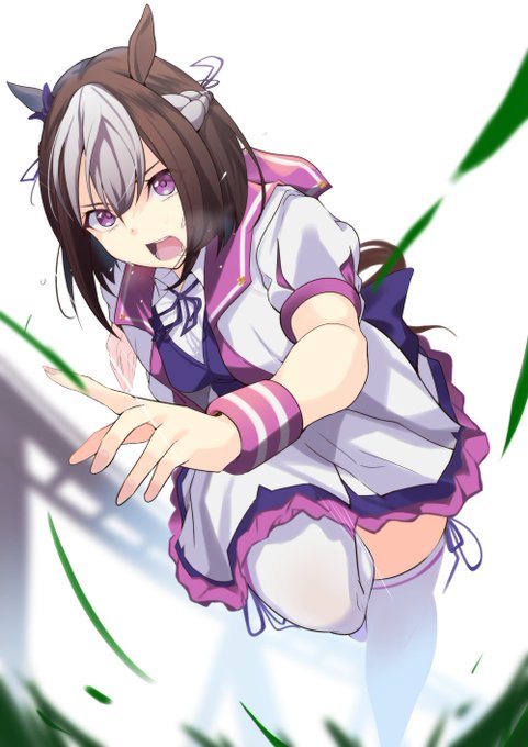 #今月描いた絵を晒そう

ウマサイドだとスペちゃん 