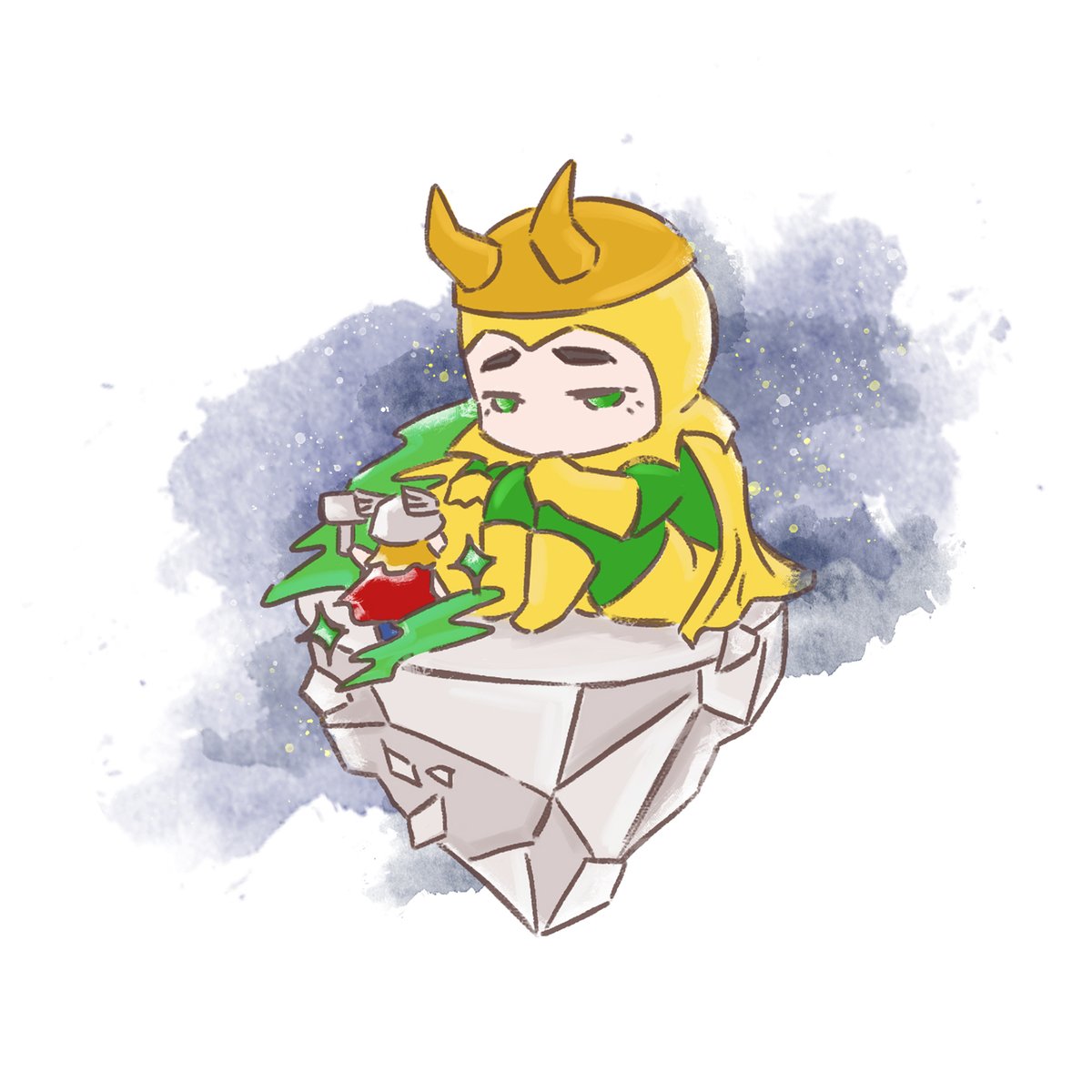 sad little prince.... #ClassicLoki