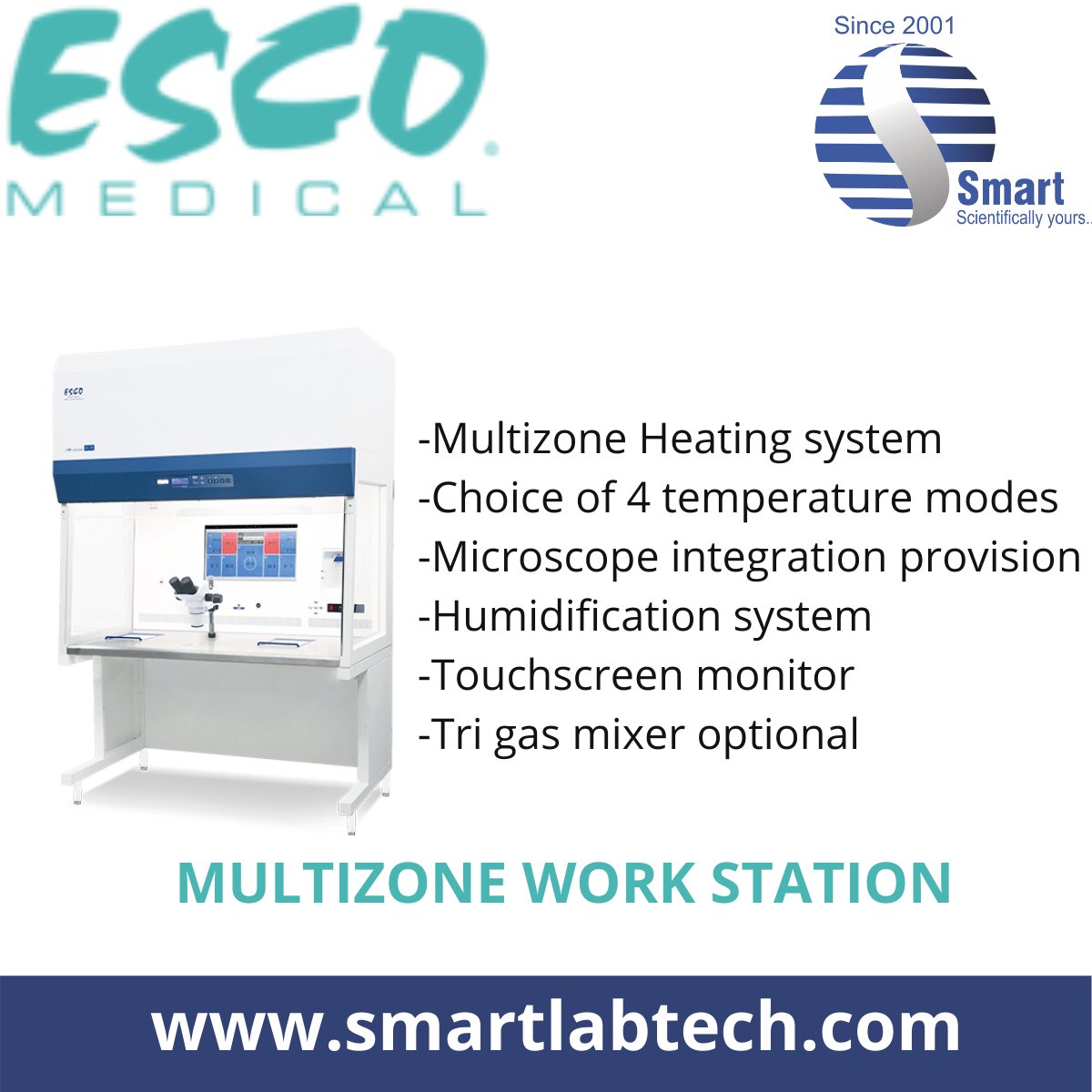 SmartLabTech2's tweet photo. Esco Medical, Vertical laminar flow workstations with multiple heating zones that enable precise temperature control.
Visit us : https://t.co/8anOQuiIau
E-mail : ebiz@smartlabtech.net
#smartlabtech #artworkstation #multiroomincubator #dryincubator #humidifiedincubator https://t.co/qKlDT376J2