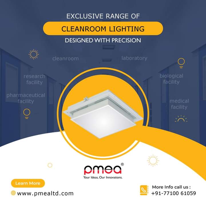 pmea_ltd's tweet image. PMEA Cleanroom Laboratory Lighting Manufactured with Precision for Compatibility in all Cleanroom Ceilings &amp;amp; International Cleanroom Compliances. 

Visit: pmealtd.com/cleanroom-led-…

#Pharmaceuticallighting  #lablighting #Cleanroomlighting #pharmalighting #laboratorylighting