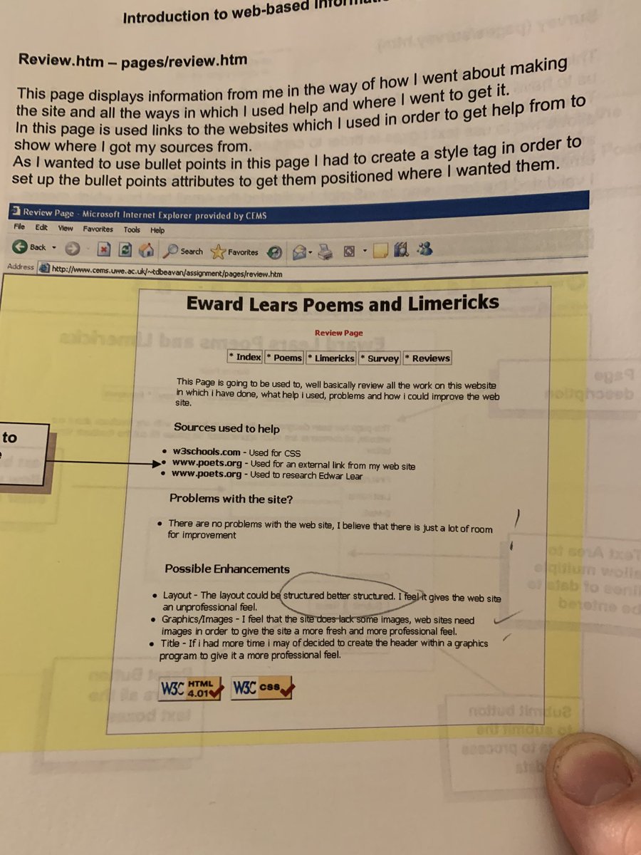 tom_beavan's tweet image. Found these old @UWEBristol coursework last night. Where it all began #webdedign #webdevelopment #university