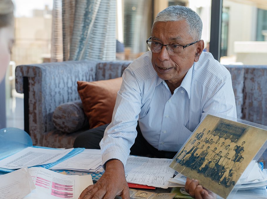 Uncle U Kyaw Hla Aung, prominent lawyer &amp; community leader passed away at 10:15am Myanmar Time today.

A great loss for Rohingya community. Please remember him in your prayers &amp; thoughts.