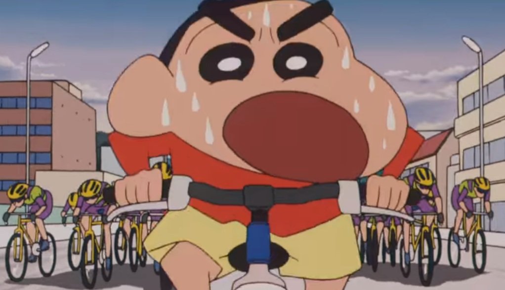 しんちゃんズ 自転車 火事