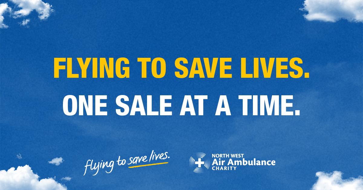 NWAirAmbulance's tweet image. We receive NO government or NHS funding. It’s thanks to your generosity that we were able to attend over 2,500 incidents last year. 
 
By shopping with us you’re providing vital funds for our lifesaving service.

Search northwest_air_ambulance on eBay and depop to shop.