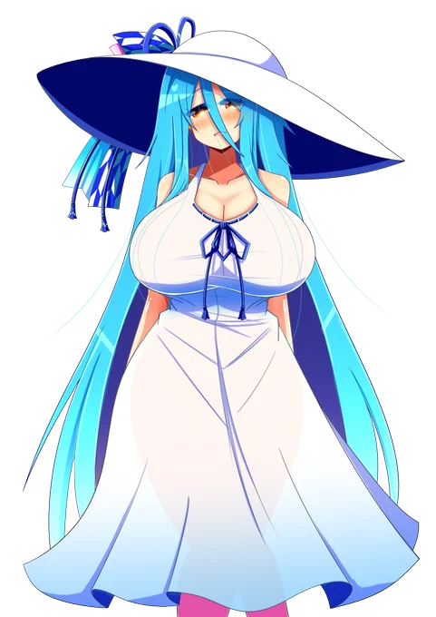 八尺葵ちゃん透過差分ですどうぞご利用ください 
