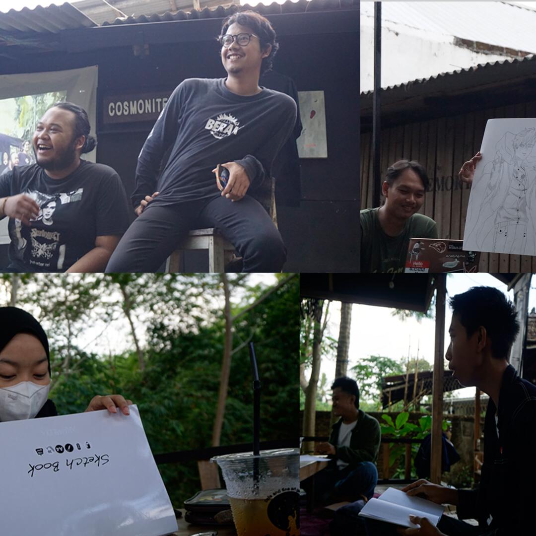 DISKART merupakan judul acara gambar dan diskusi bersama yang diusung oleh kolaborasi antara @lukisukmlumut &amp; bidang rupa <a href="/wismagita/">Wismagita</a>

#ukmlumut #ukmfwismagita #lukis #rupa #bempolije #art #diskart #drawing #event

Selengkapnya link post Instagram : instagram.com/p/CR_B-M2J1CM/…