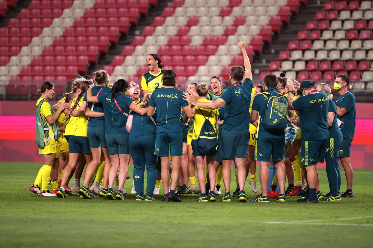 TheMatildas's tweet image. We made history last night, and so did you. 

Thank you to the 2.24 MILLION of you, as reported by 7, who supported us last night! We heard every one of you here in Japan. 

Let&apos;s do it again on Monday 💪

#WeAreMatildas #TokyoTogether #BeTheirChampion