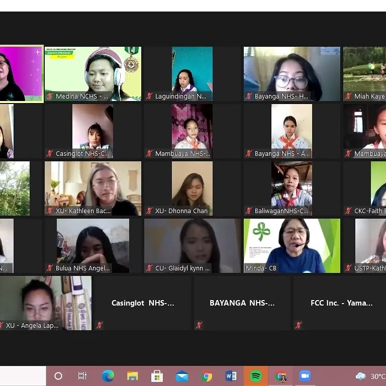 GSPMisOr's tweet photo. Misamis Oriental Girl Scout Council 2nd Online Senior-Cadet Annual Conference 💚✨#MisOr2ndAnnualVirtualConference 
#GSPMisOr https://t.co/VbHnjgc5qw