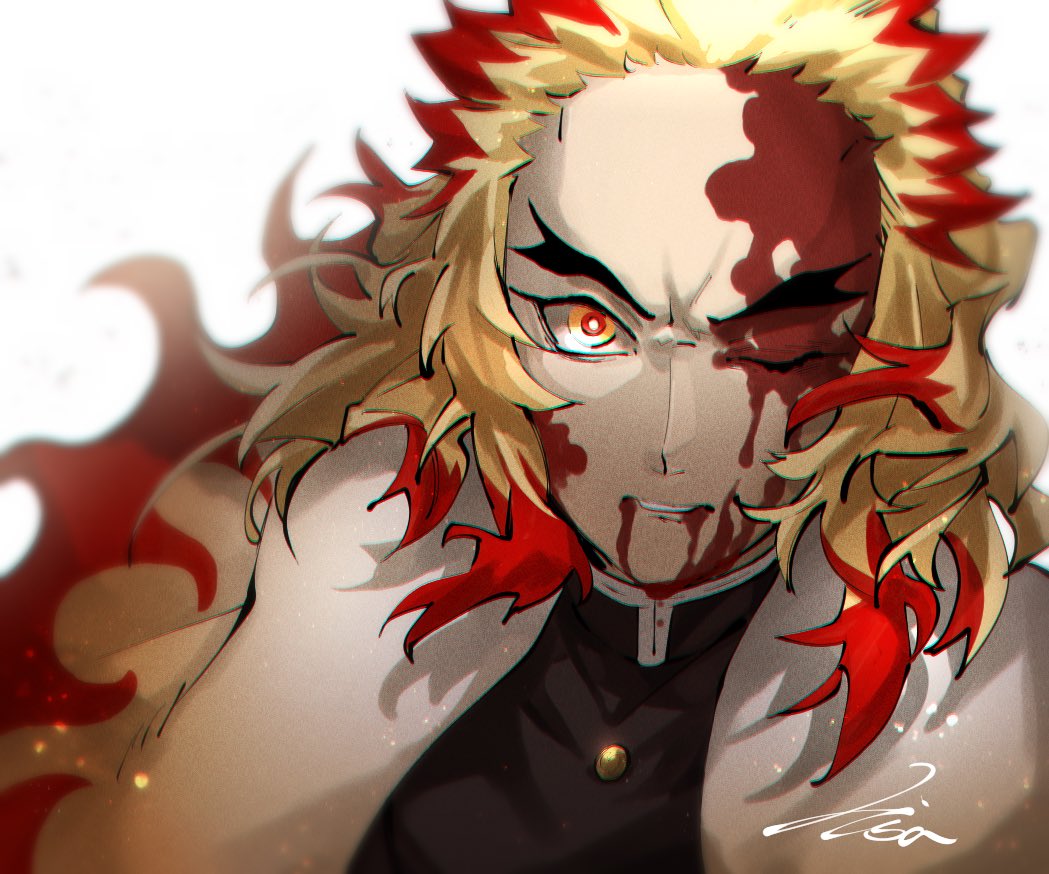 PmvixP28z7ERlL3's tweet photo. 煉獄🔥　　　猗窩座❄️ https://t.co/1BxThyRbLE