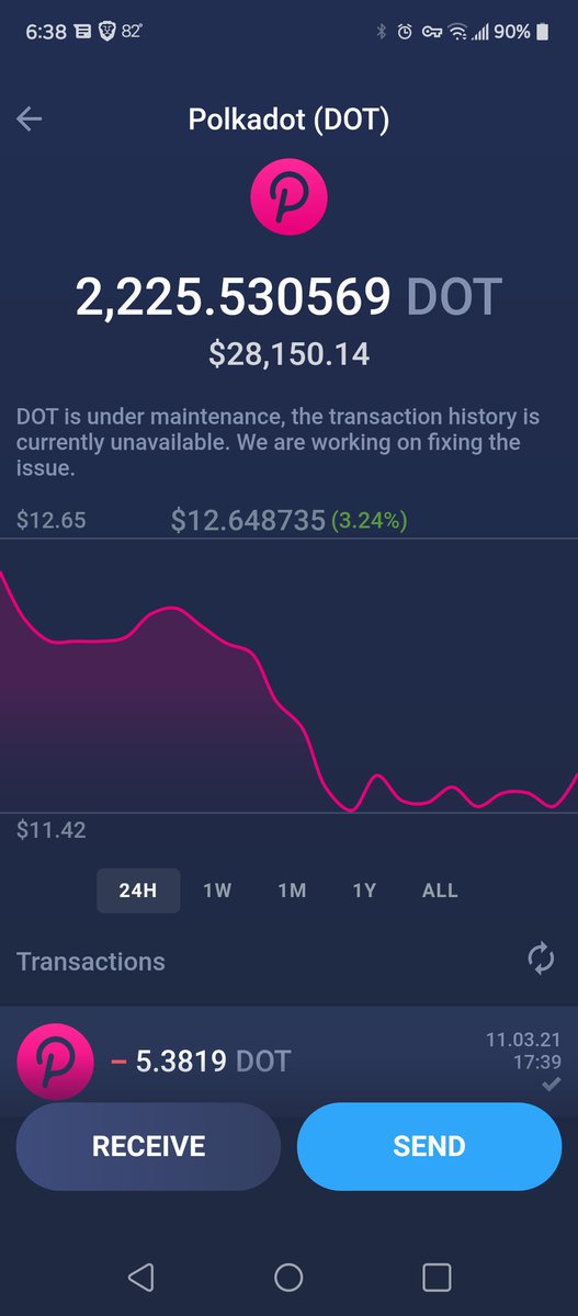 Why you gotta fuck with my emotions <a href="/AtomicWallet/">Atomic - Crypto Wallet</a>. Didnt have any $DOT in this account. Thought i won the lottery. Have a heart <a href="/gavofyork/">Gavin Wood</a> Gavin Wood throw me some #Polkadot or #kusuma lol. Been wit yall since the 100 to 1 split <a href="/ParityTech/">Parity Technologies</a> <a href="/substrate_io/">substrate_io</a>