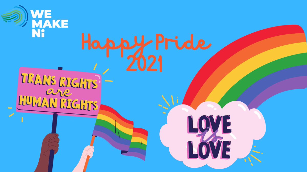 WeMakeNI's tweet photo. We hope everyone in our LGBTQ community has a great #Pride in Belfast today! #WeMakeNI https://t.co/7C1BcF4afC